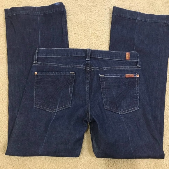 7 For All Mankind Flare Jeans - Picture 4 of 6